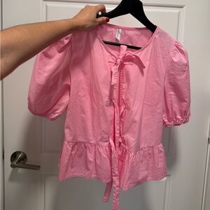 Stradivarius Pink Blouse